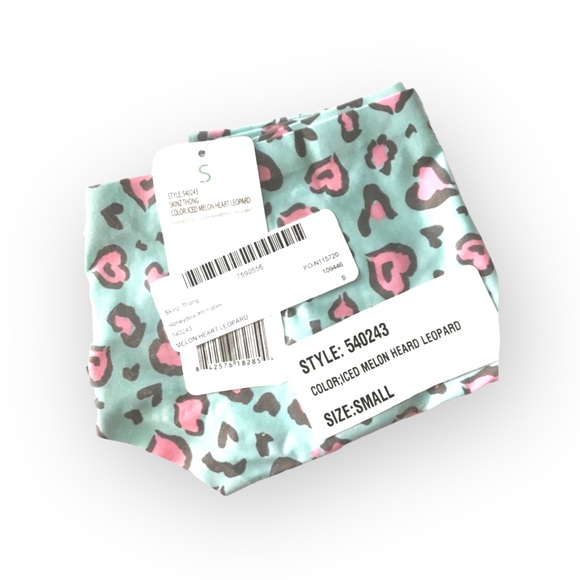 new Honeydew Intimates ❤︎ Skinz Hipster Panties ❤︎ Iced Leopard Hearts Print ❤︎ - Picture 13 of 16